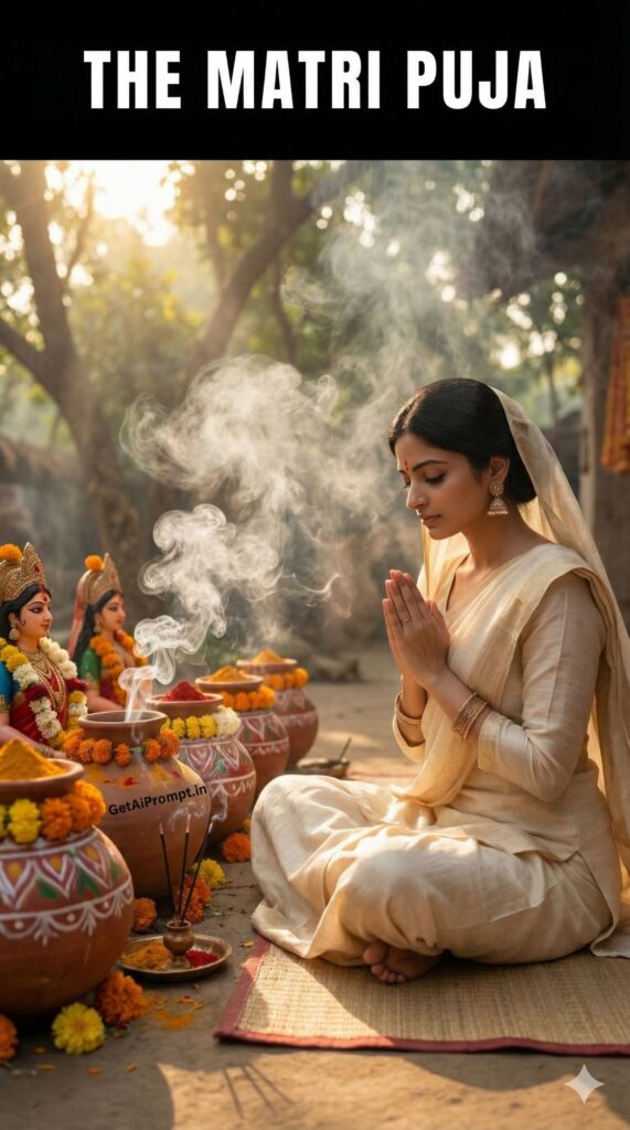 Matri Puja Ancestor Blessing Spiritual Wedding AI
