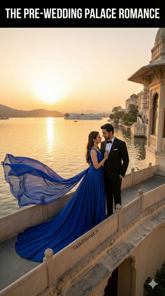 Pre Wedding Palace Romance Destination AI Shoot
