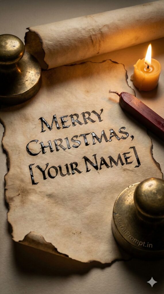 Option 1: The Royal Scroll - Trend: Museum Grade | Vibe: Ancient decree, heavy history, priceless artifact