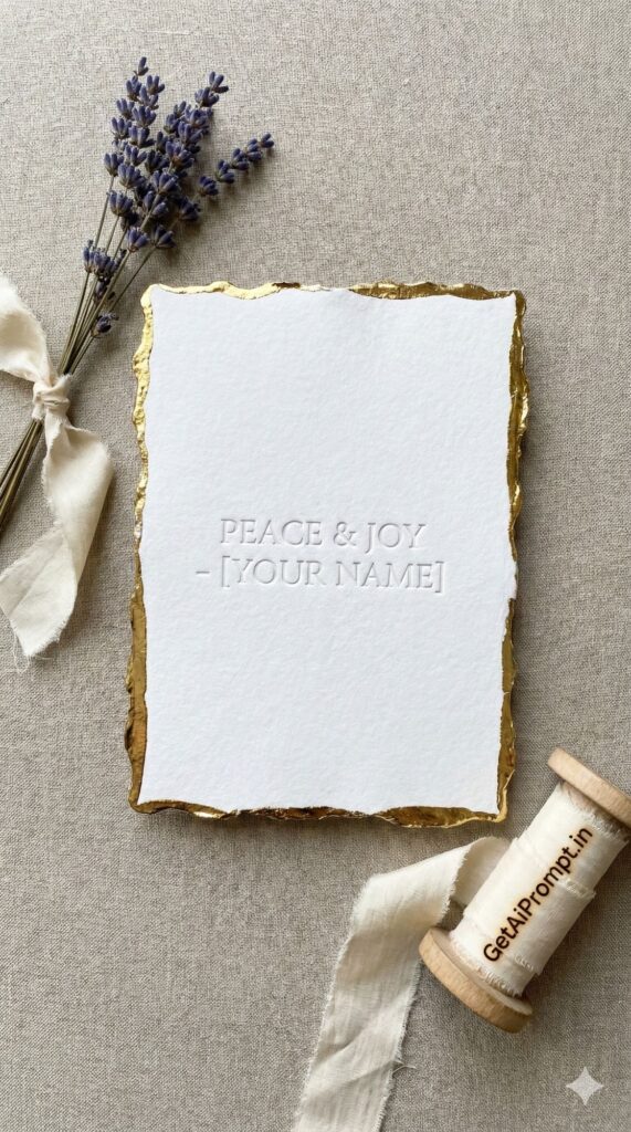 Option 2: The Gold-Dipped Edge - Trend: Handmade Luxury | Vibe: Artisan studio, imperfect perfection, raw materials