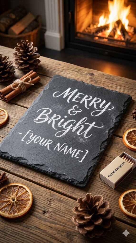 Option 10: The Slate & Chalk - Trend: Rustic Modern | Vibe: Farmhouse luxury, bistro style, organic texture