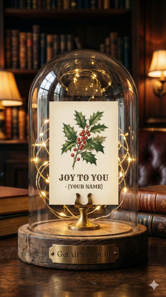 Option 7: The Glass Cloche Display - Trend: Curated Art | Vibe: Beauty and the Beast, museum display, protected treasure