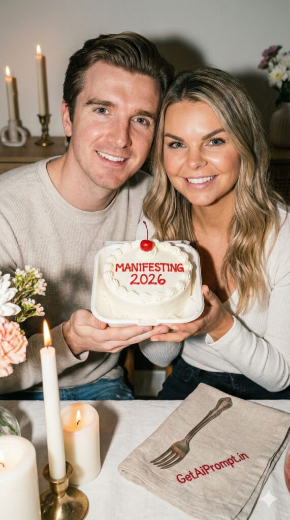 Option 10: The Cake Icing Message - Trend: Sweet & Cute | Vibe: Bento cake, aesthetic food, playful, celebration