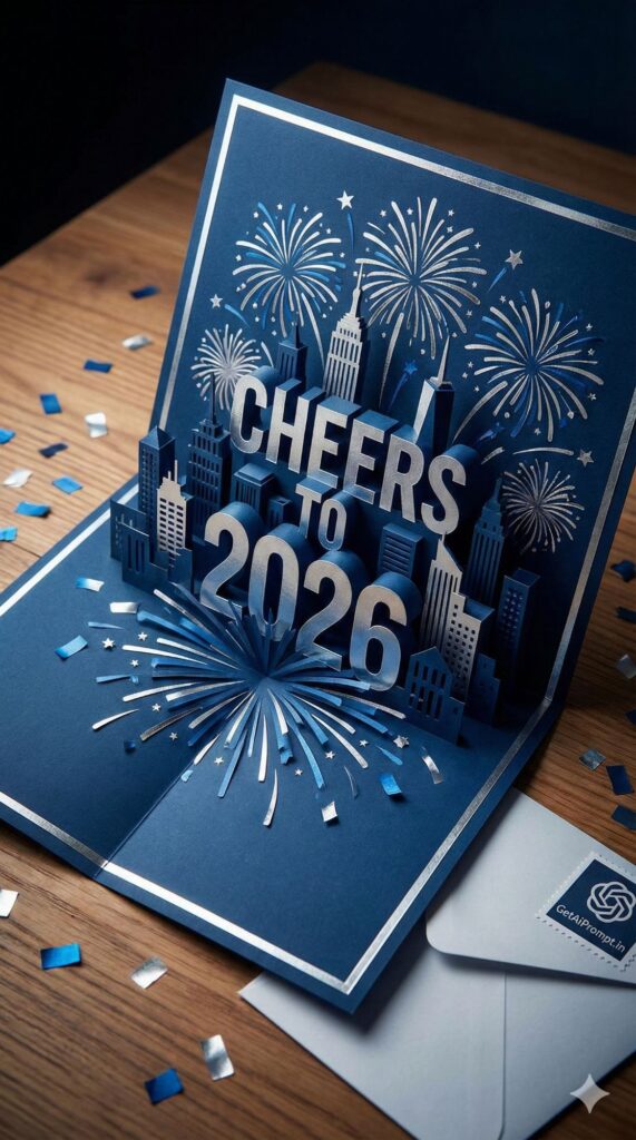 Option 4: The 3D Pop-Up - Trend: Paper Engineering | Vibe: Surprising, architectural, depth, confetti