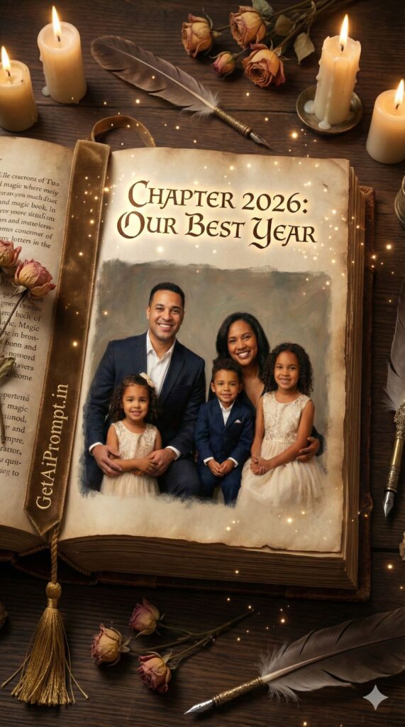 Option 2: The Storybook of Life - Trend: Fairytale | Vibe: Harry Potter, vintage library, leather, gold leaf, history