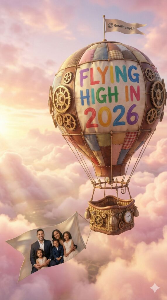 Option 4: The Hot Air Balloon - Trend: Adventure | Vibe: Up (movie), clouds, sky, freedom, colorful, dreamy