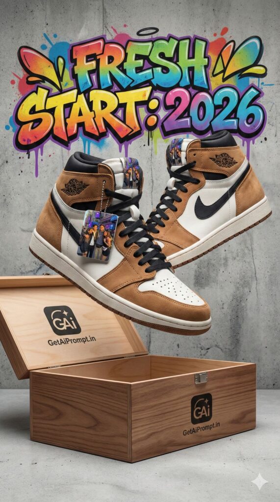 Option 6: The Sneaker Drop - Trend: Hypebeast | Vibe: Streetwear culture, unboxing, fresh kicks, luxury