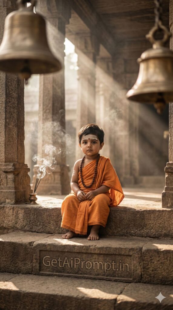 Temple Visit Baby Photo Prompt