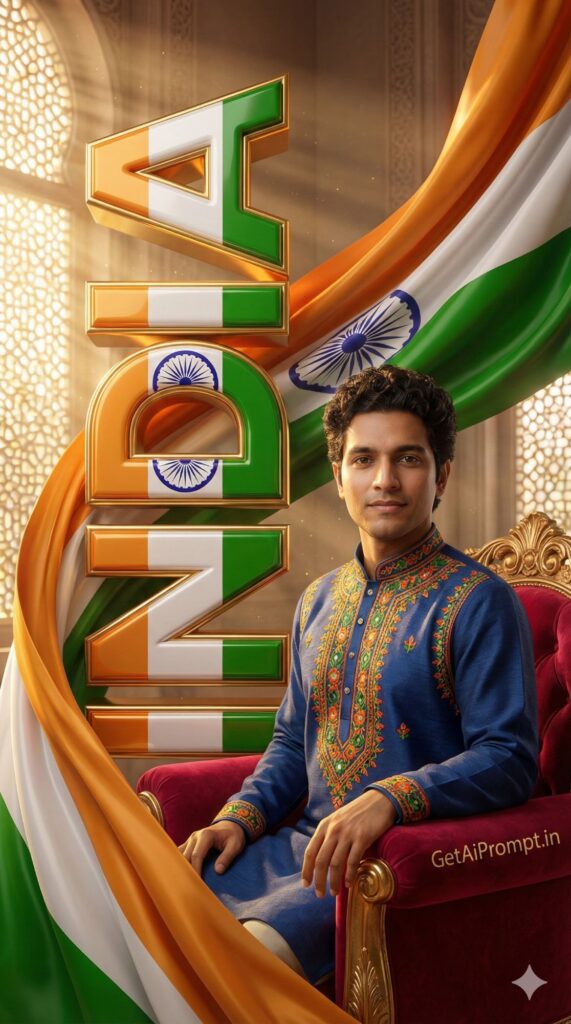 trend: Culture & Tradition | Vibe: Ethnic Wear, Majestic, Golden Hour