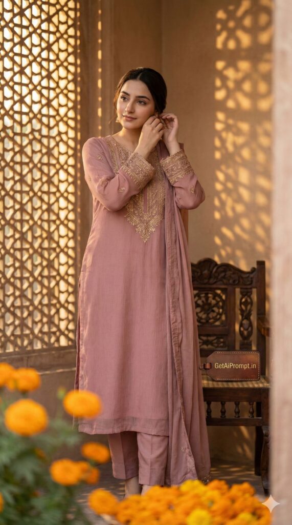 Option 1: The Golden Hour in Lahore trend: Classic Heritage | Vibe: Warm, Nostalgic, Deeply Cultural