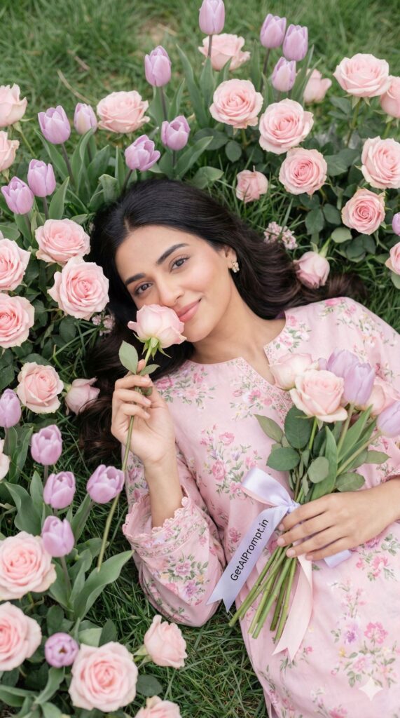 Option 27: The Floral Fantasy trend: Spring Campaign | Vibe: Soft, Feminine, Dreamy