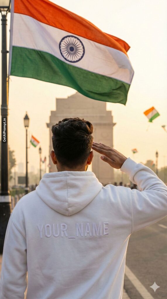 Trend: Urban Patriot | Vibe: Gen-Z meets Patriotism, high contrast street style