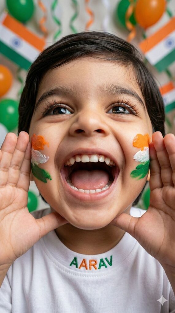 Trend: Painted Cheeks | Vibe: Close-up, detailed, expressive