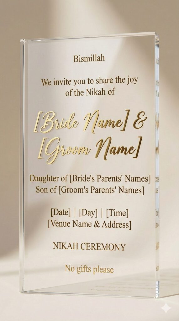 Trend: Crafted Elegance | Vibe: Delicate, Tangible, Neutral laser cut wedding reception invitation