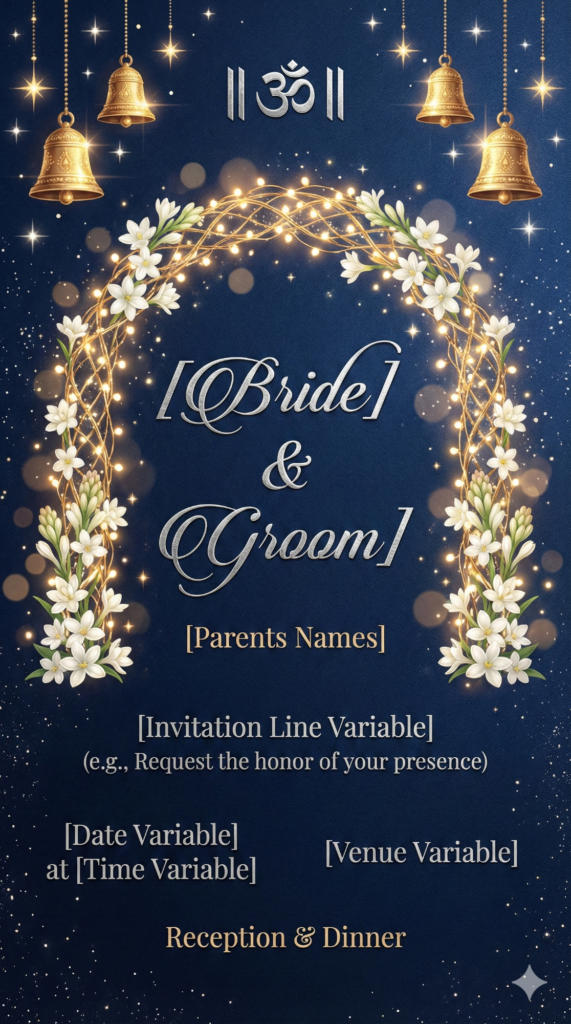 Trend: Celestial Glamour | Vibe: Magical, Night-time, Glittery