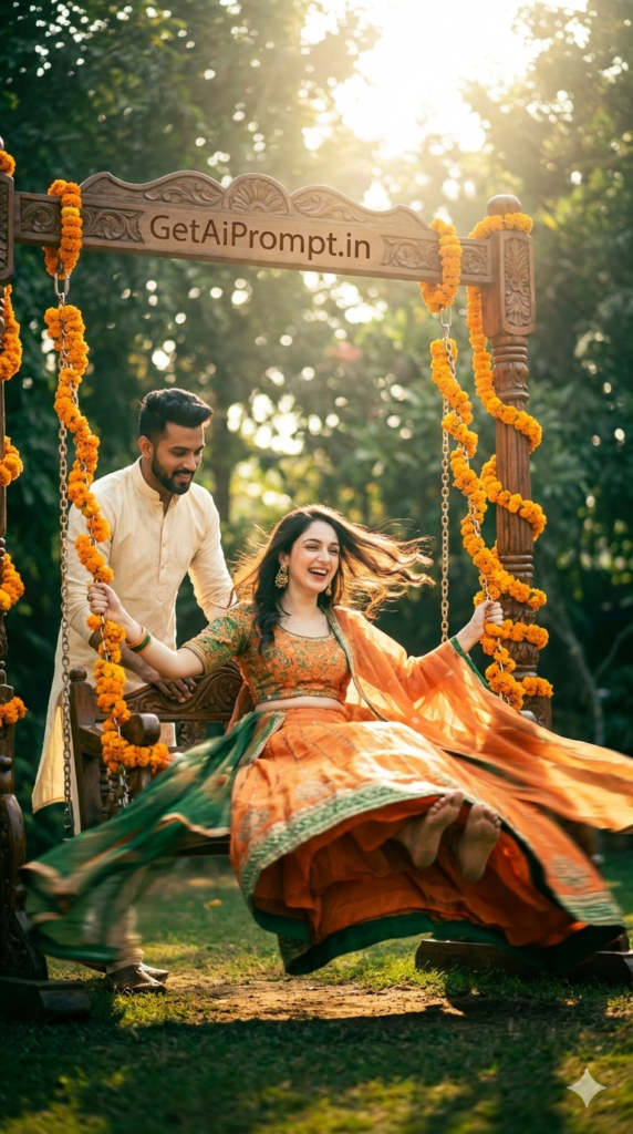 trend: Sawan Special | Vibe: Playful, Traditional, Flowy