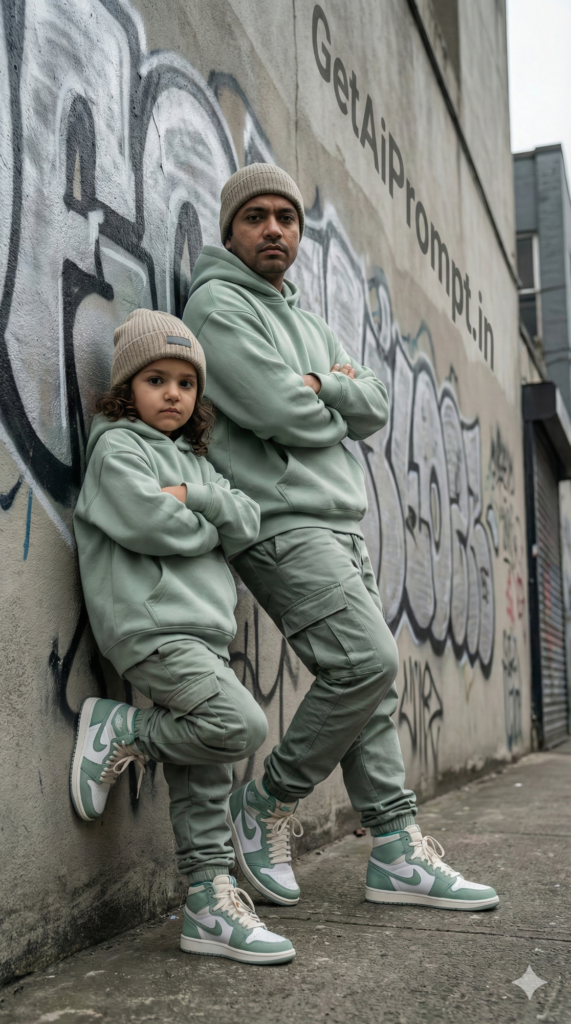 trend: Hypebeast Family | Vibe: Cool, Urban, Edgy