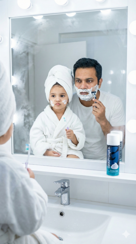 trend: Morning Routine | Vibe: Masculinity, Cute Mimicry, Clean