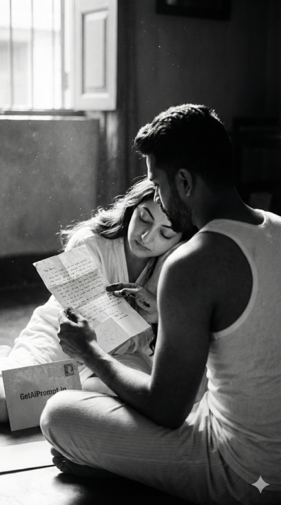 trend: Long Distance Love | Vibe: Emotional High Grain Black & White