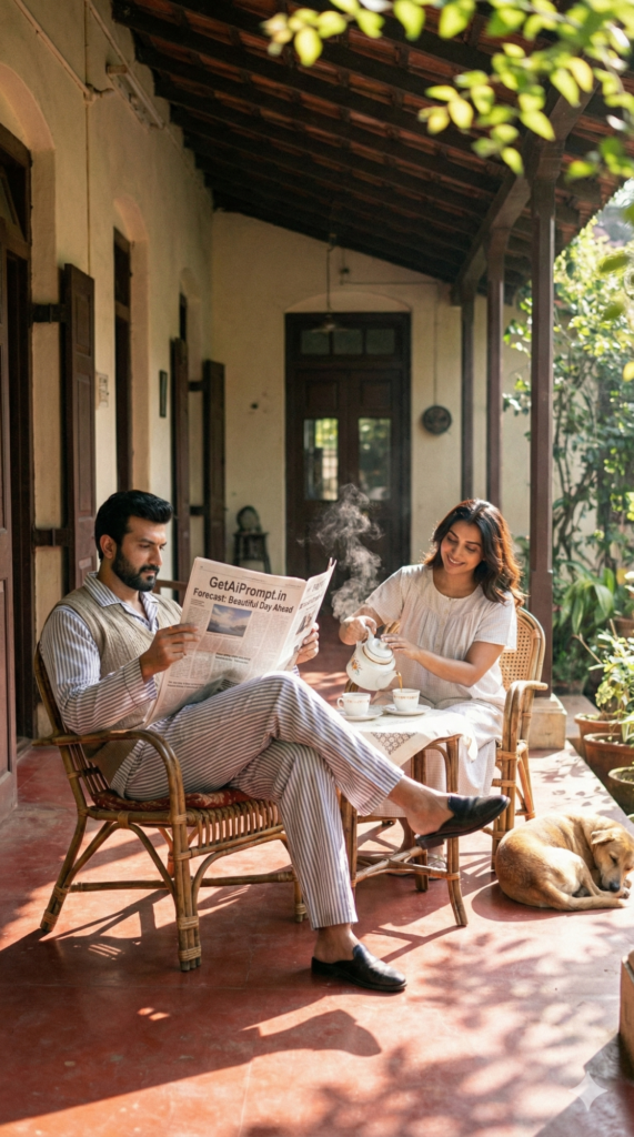 trend: Slow Living | Vibe: Sunday Morning Veranda Peace