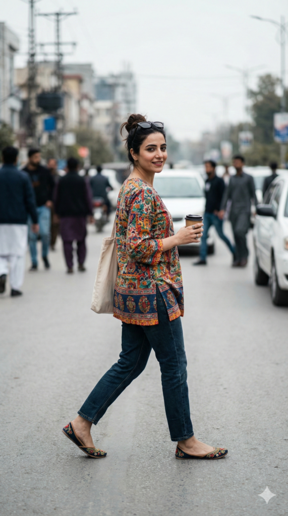 trend: University Style | Vibe: Modern Pakistan, Coffee Shop