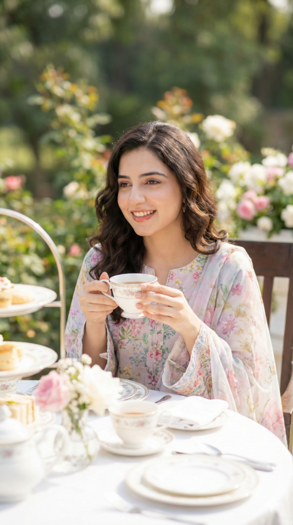 trend: Spring Lawn Season | Vibe: Ladies lunch, Soft luxury