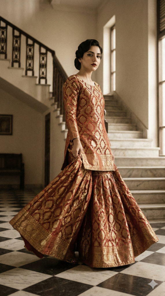 trend: 1950s Glamour | Vibe: Nawab Style, Classic