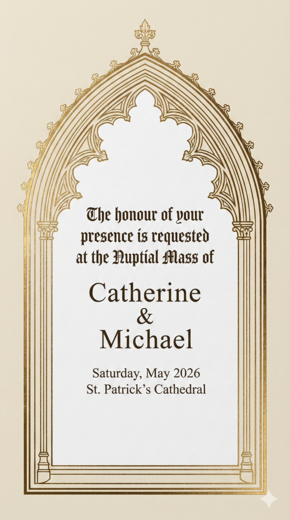 trend: Architectural Arch | Vibe: Religious, Grand, Architectural, Historic