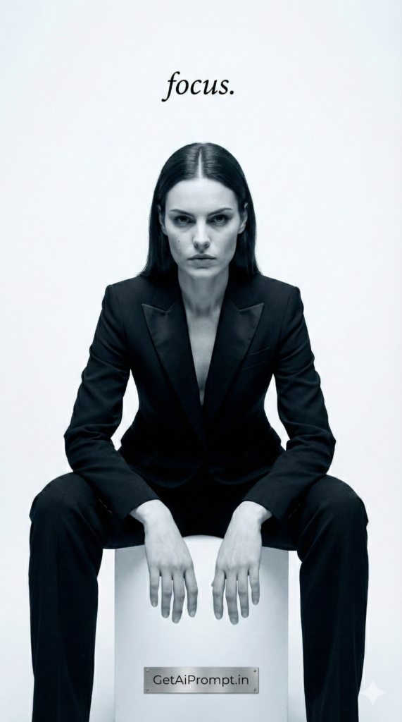 Trend: Minimalist High-Fashion | Vibe: Intelligent, Sophisticated, expensive furniture