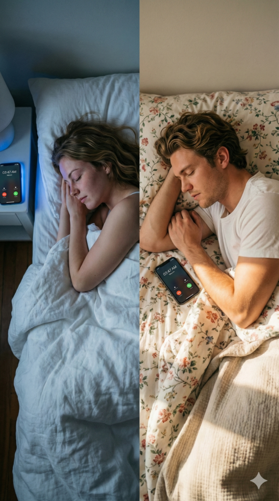 trend: Polaroid LDR Trend | Vibe: Synced Sleep Routine
