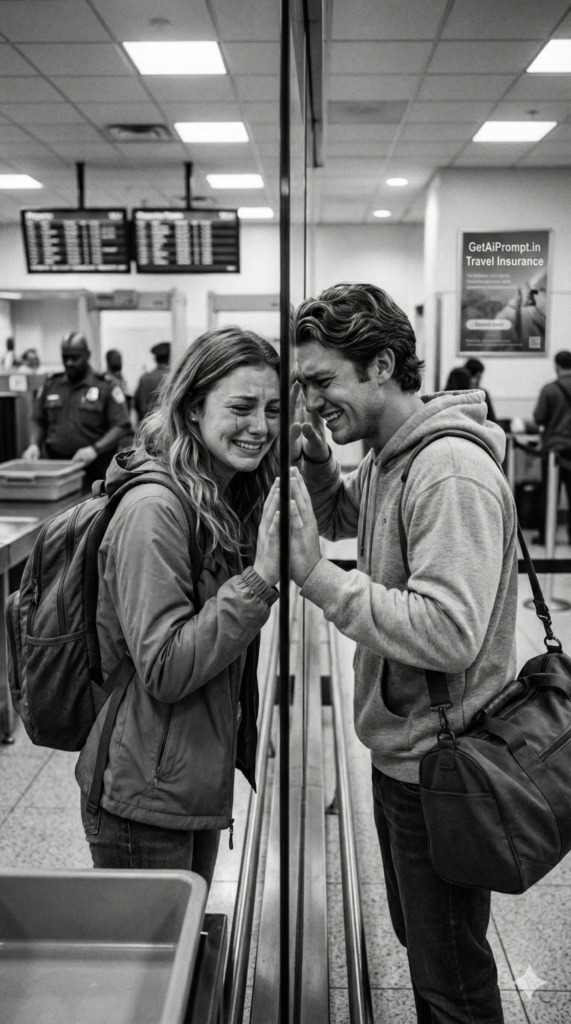 trend: Polaroid LDR Trend | Vibe: Emotional Airport Goodbye