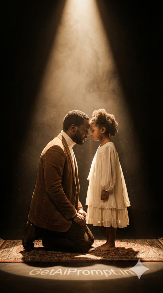 trend: Theatrical Spotlight | Vibe: A scene from a critically acclaimed drama movie.