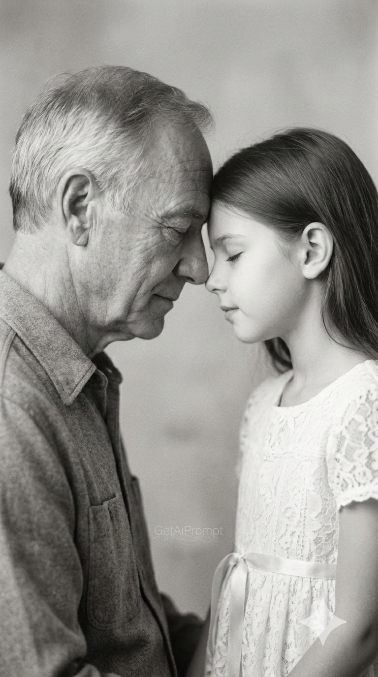 trend: Vintage Film B&W | Vibe: The spiritual bond. Soft, grainy, vintage film look.