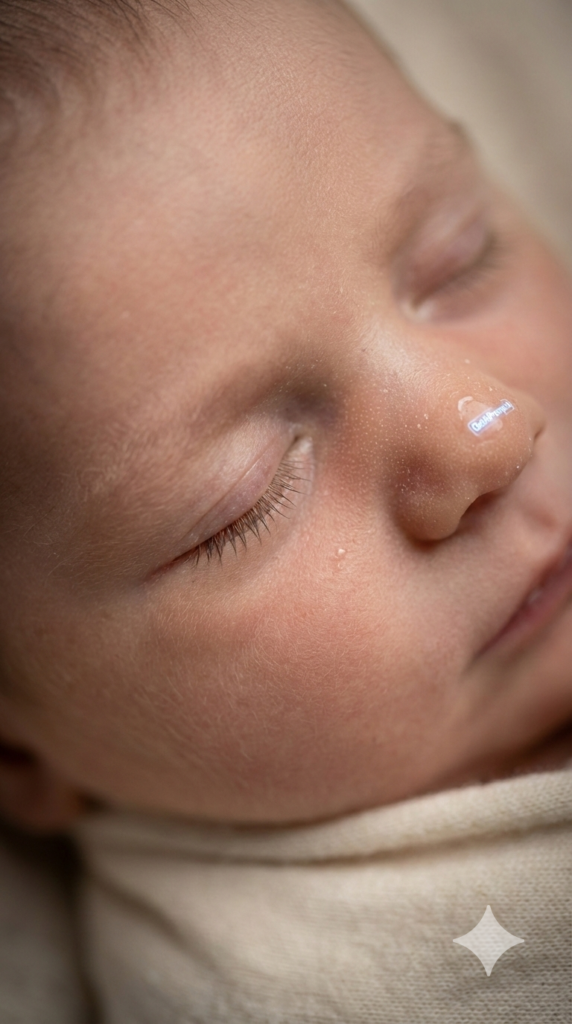 Macro Close Up Detail Emotional Newborn Shot AI Prompt Fine Art Photography Details