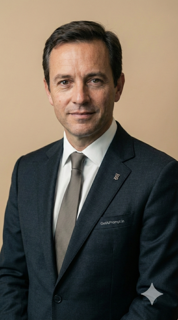 Timeless Neutral Luxury Portrait AI Corporate Picture Executive Stability