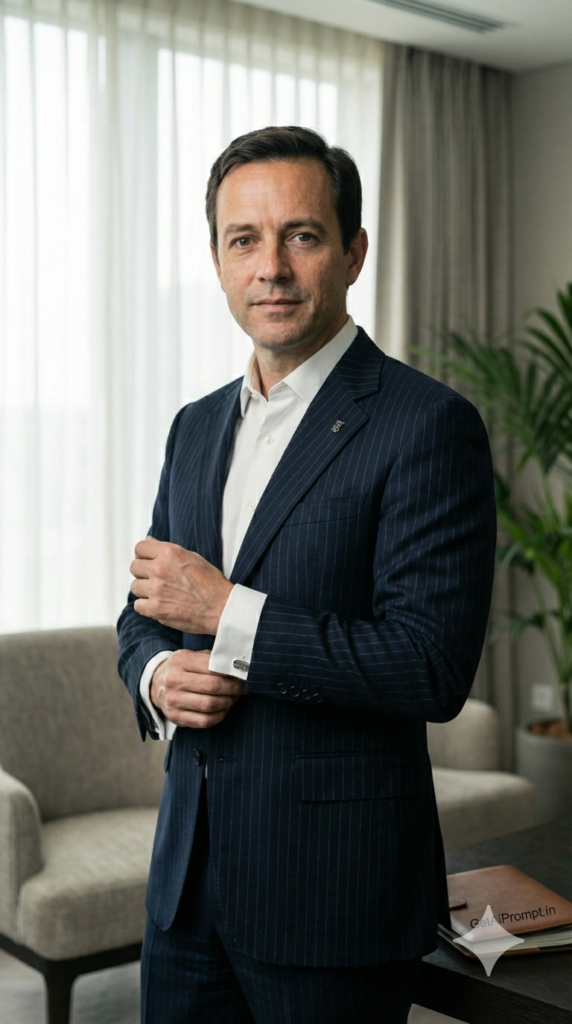 High-Level Corporate Director Presence AI Photo Board-Ready Sophistication