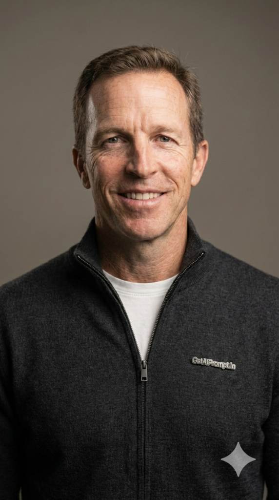 SaaS Entrepreneur Modern Minimal Executive LinkedIn Photo B2B Tech Founder AI Image