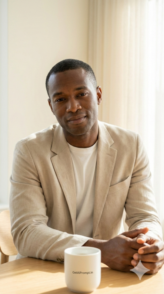 The Product Manager Clean Professional Portrait AI Prompt