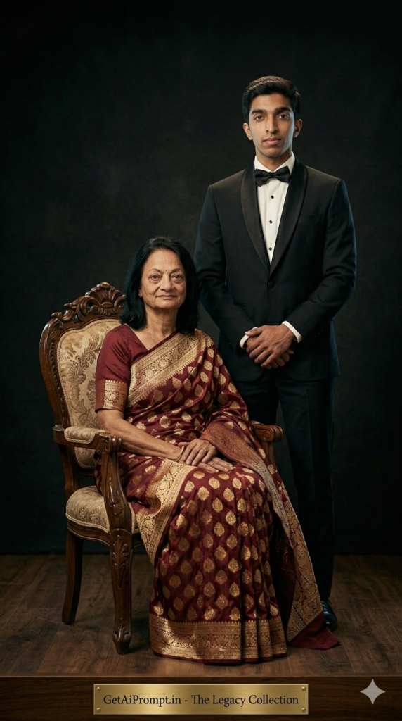 Option 50 Nth Year Legacy Album Masterpiece AI Mother Son Studio