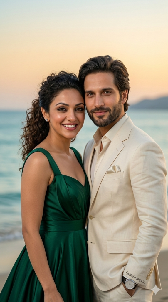 Power Couple Side-by-Side Luxury AI Prompt