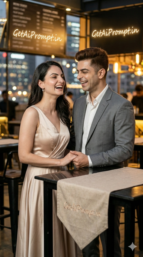 The Candid Dopamine Hit Laugh Genuine Joy Pre Wedding AI Portrait