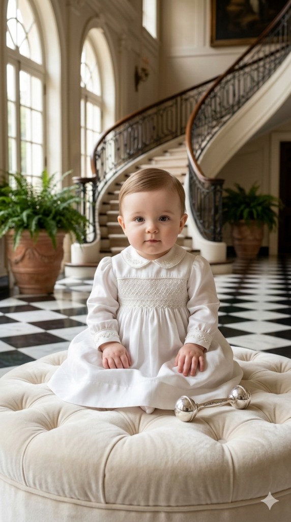 18 The First Easter Sunday Best Portrait Traditional Heirloom Baby Photography