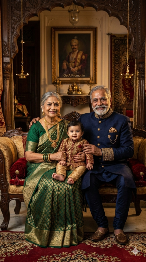 Cultural Heritage Generational Heirloom AI Family Photography