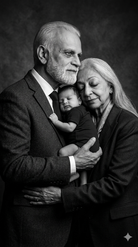 The Vogue Silhouette Monochrome AI Portrait