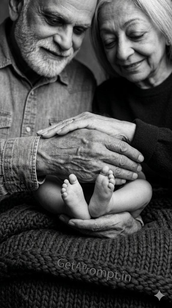 The Fine-Art Macro Monochrome AI Portrait