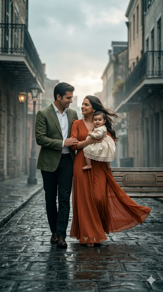 The Generational Heritage Walk Cinematic Movement AI Shot