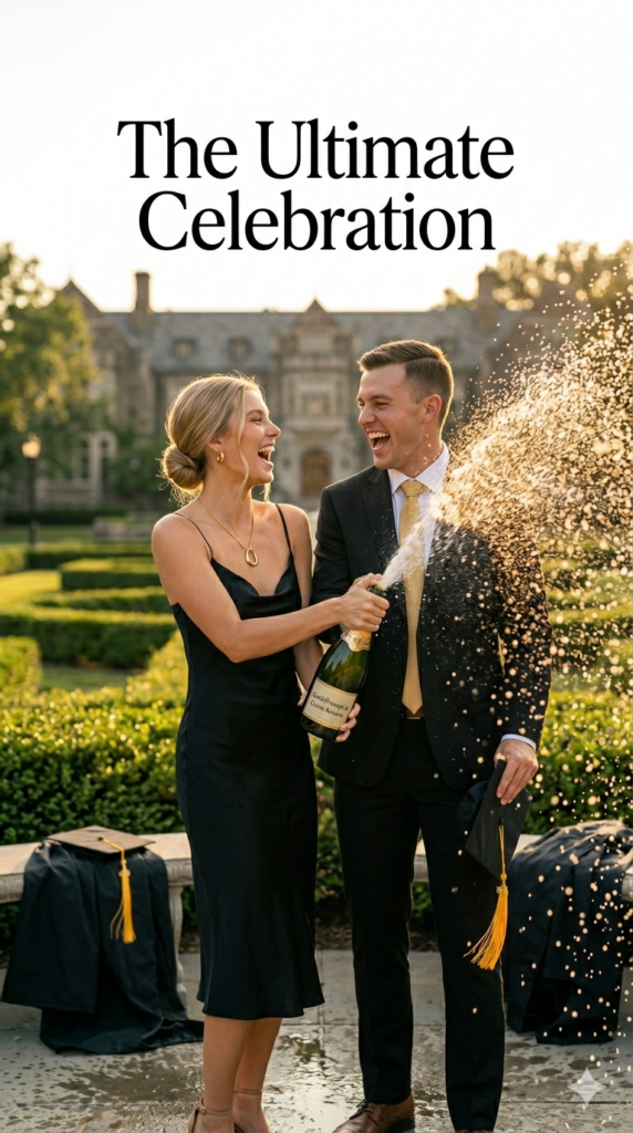 Luxury Champagne Pop Celebration High Speed Photography