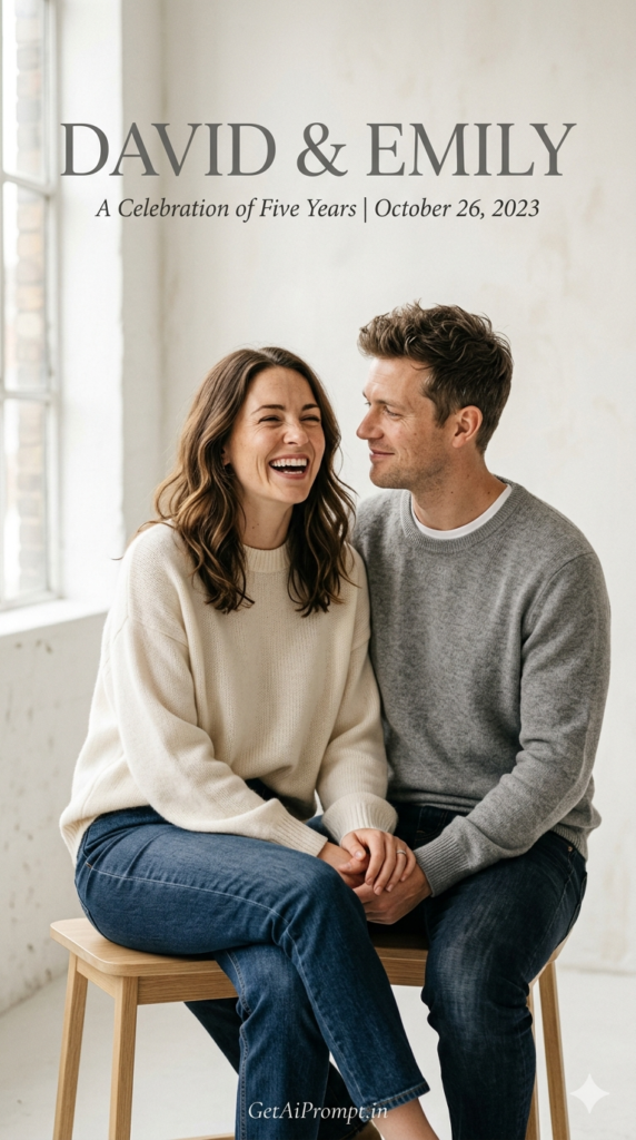 The Cozy Minimalist Studio Session Realistic AI Photography