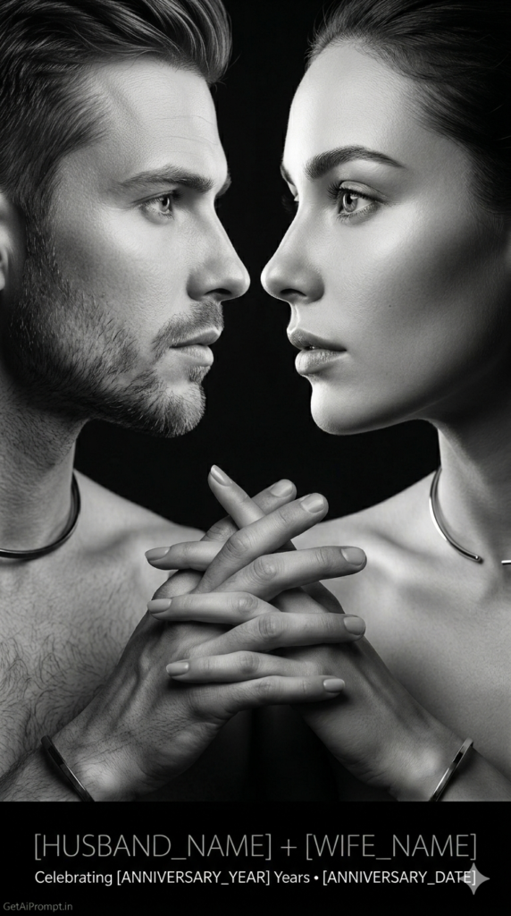 The Fine Art Sculpture Light and Shadow Black and White AI Portrait