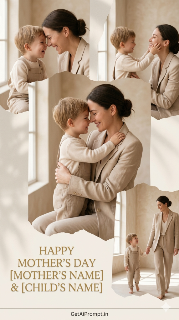 Modern American Studio Luxury Vogue Aesthetic Collage